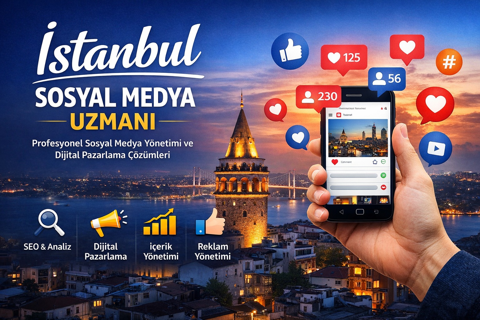 İstanbul Sosyal Medya Uzmanı
