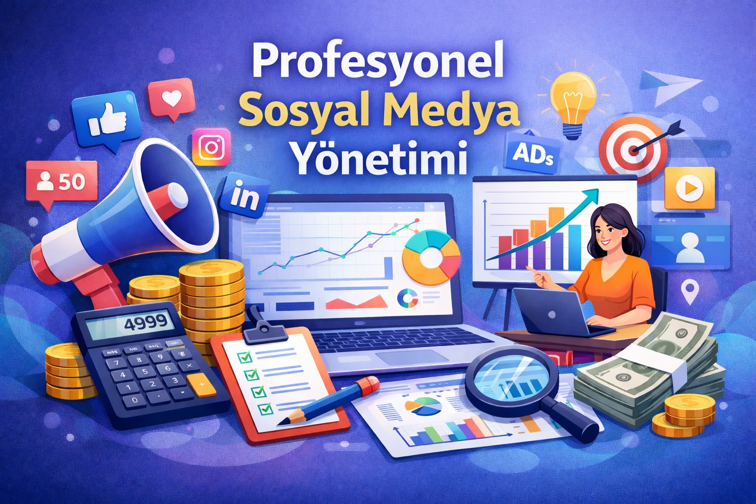Profesyonel Sosyal Medya Yönetimi