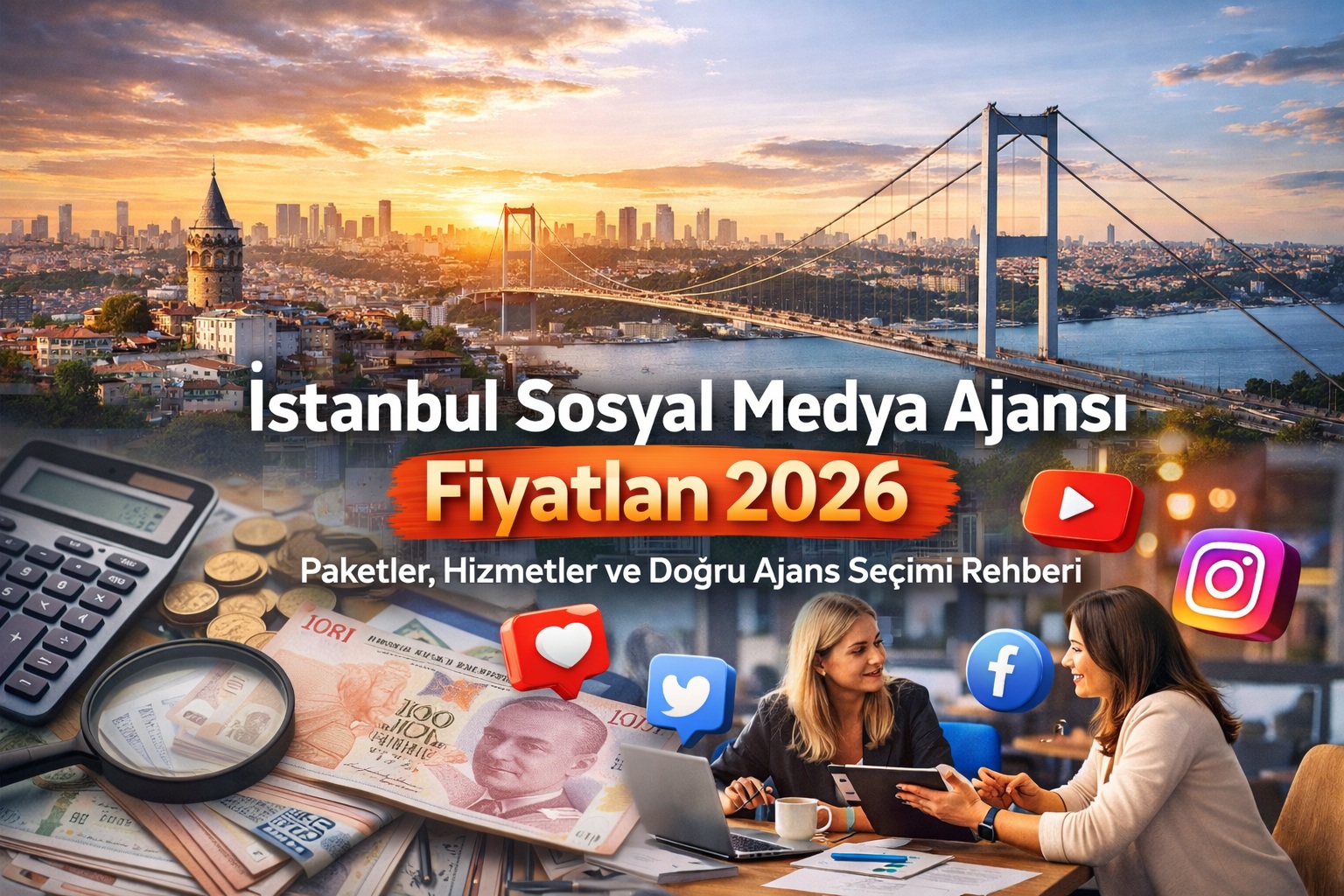 İstanbul Sosyal Medya Ajansı Fiyatları