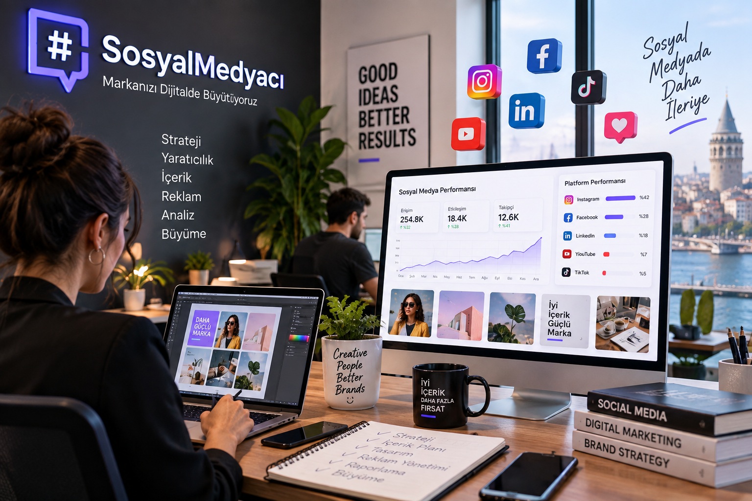 Sosyal Medya Ajansı İstanbul - Profesyonel Sosyal Medya Yönetimi