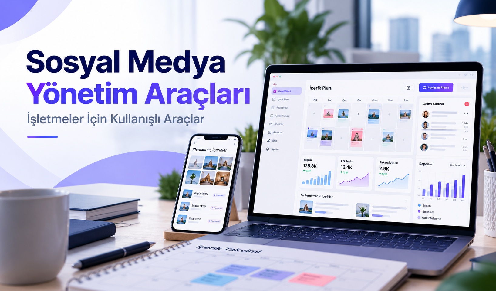 Sosyal medya yönetim araçları 2026 - işletmeler için araç karşılaştırması
